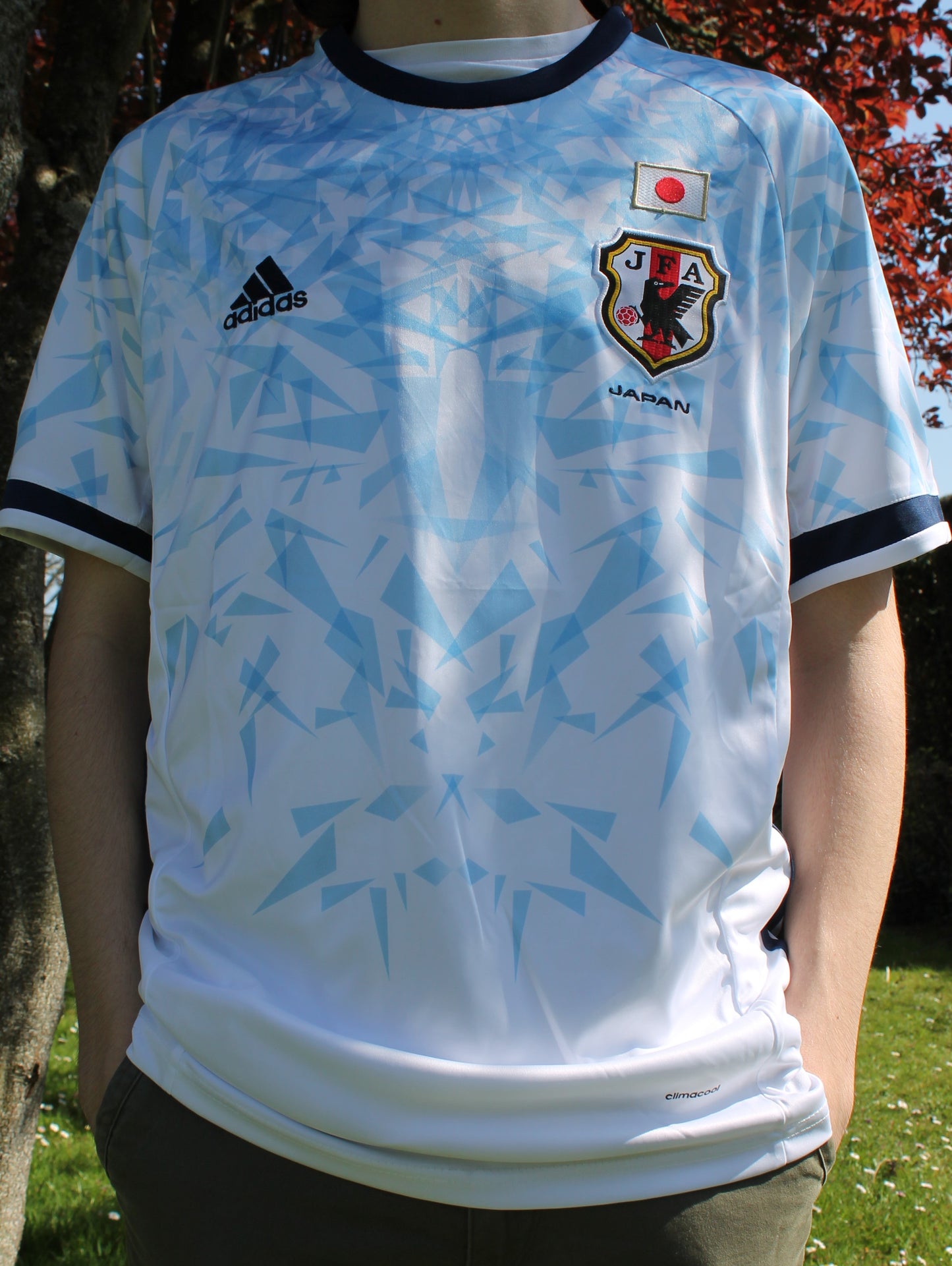 Maillot Japon Cristaux blancs + Goku