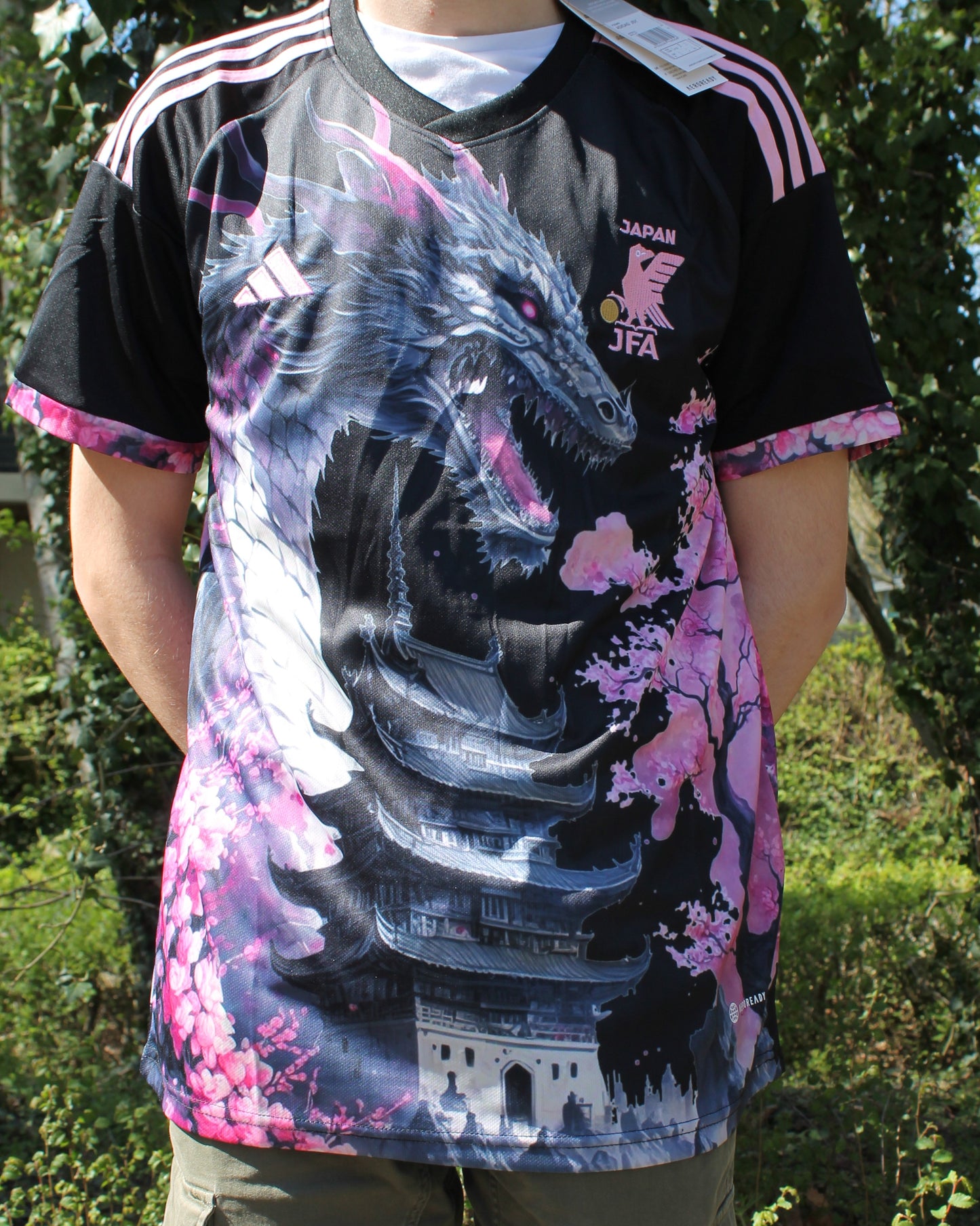 Maillot Dragon sakura pagode