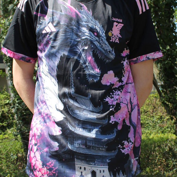 Maillot Dragon sakura pagode